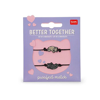 Better Together - Kitty, Set of 2 bracelets