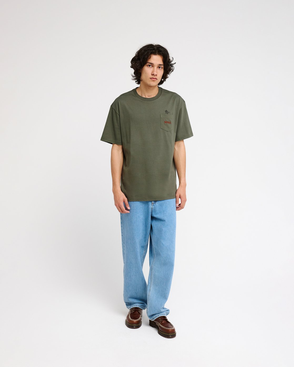 RVCA t-shirt Nature Calling pocket sage leaf - 7