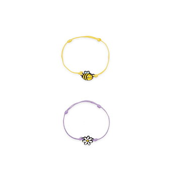 Better Together - Bee, Set of 2 bracelets