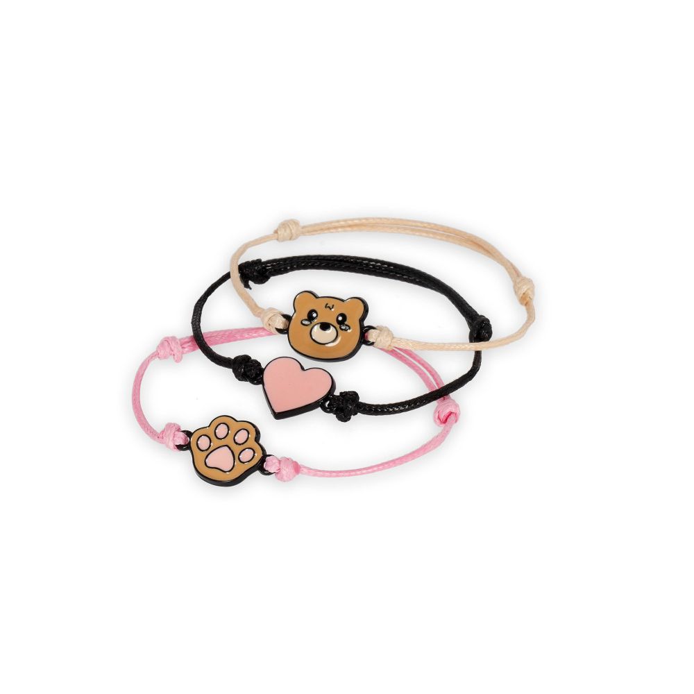 Better Together - Teddy Bear, Set of 3 bracelets - 5