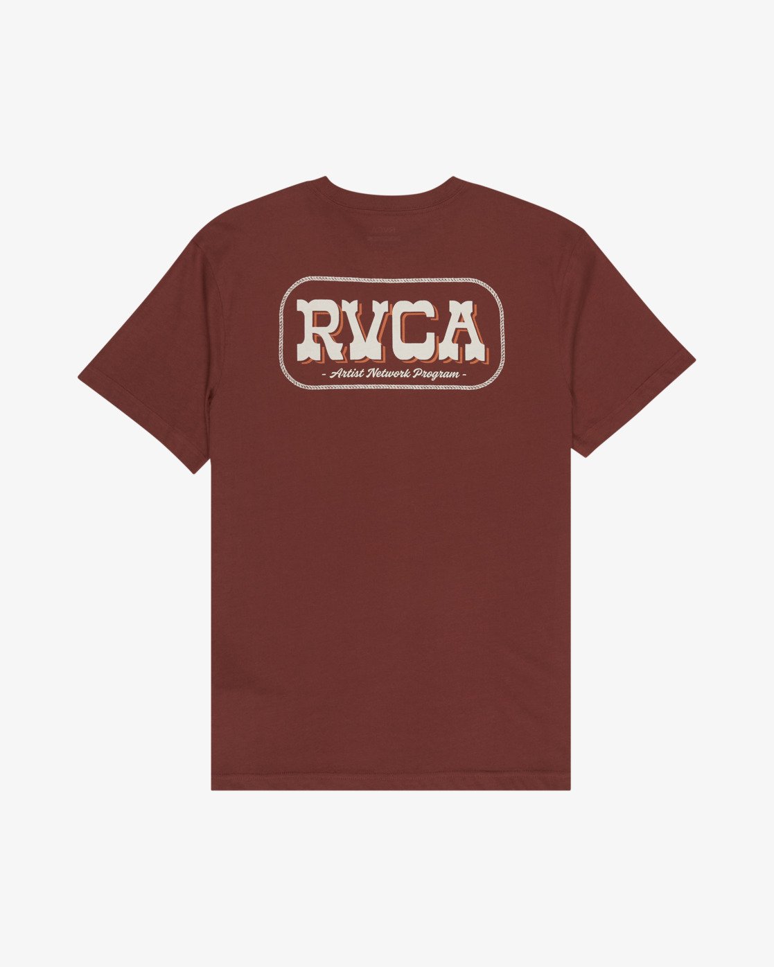 RVCA t-shirt Old West red - 2