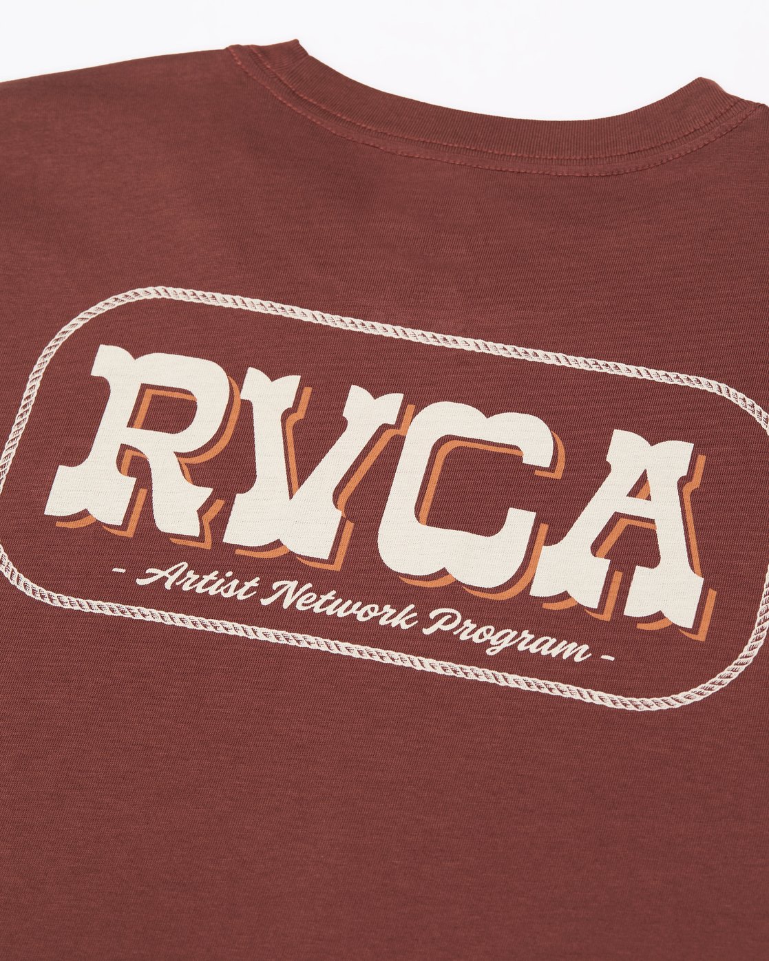 RVCA t-shirt Old West red - 5
