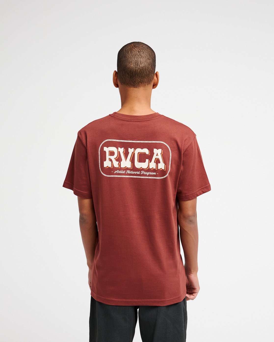 RVCA t-shirt Old West red - 7