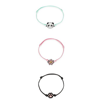 Better Together - Panda, Set of 3 bracelets