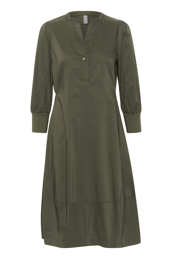 Culture  Antoinett Dress Burnt Olive