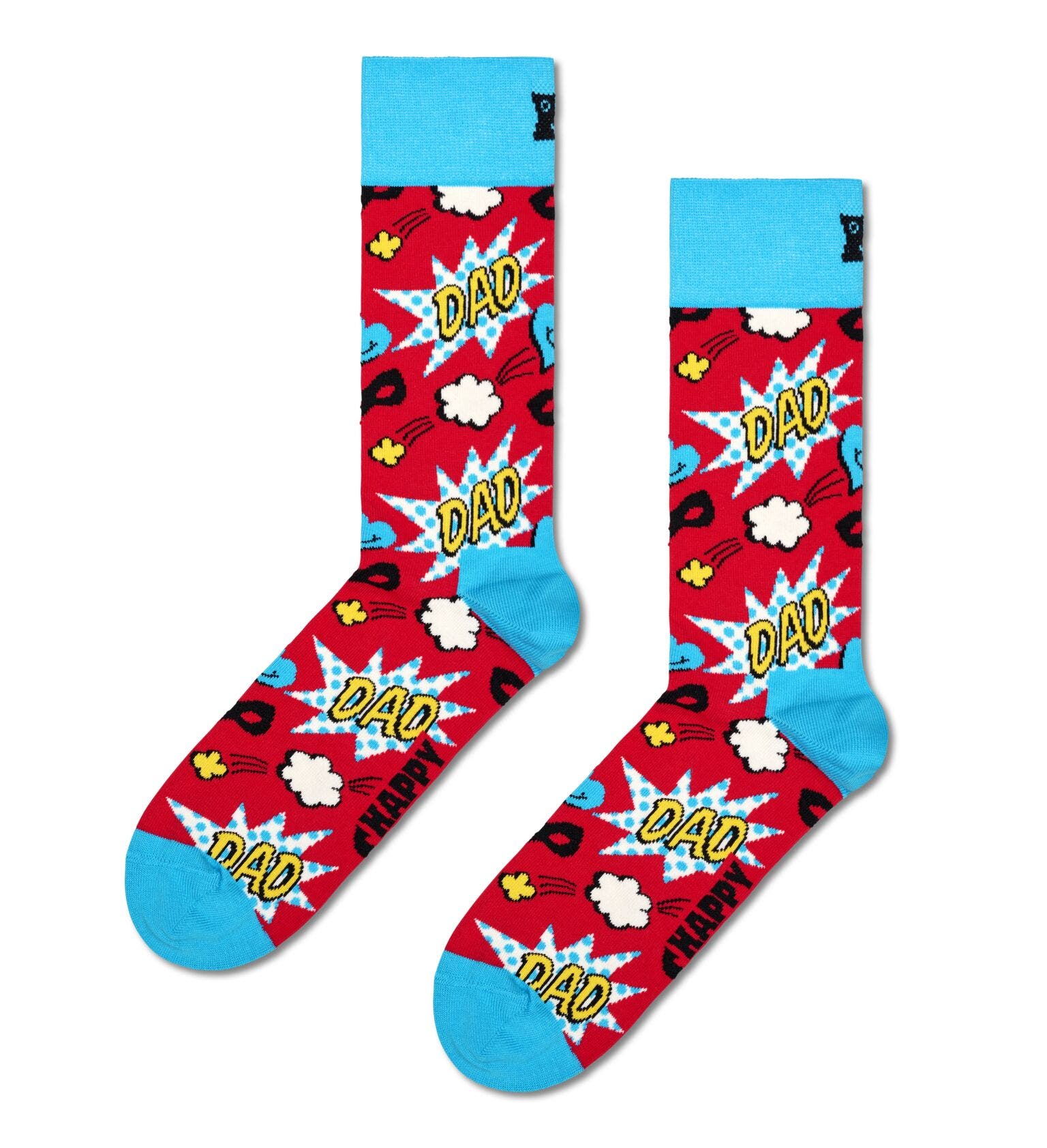 2-Pack Happy Socks Super Dad Gift Set - 4