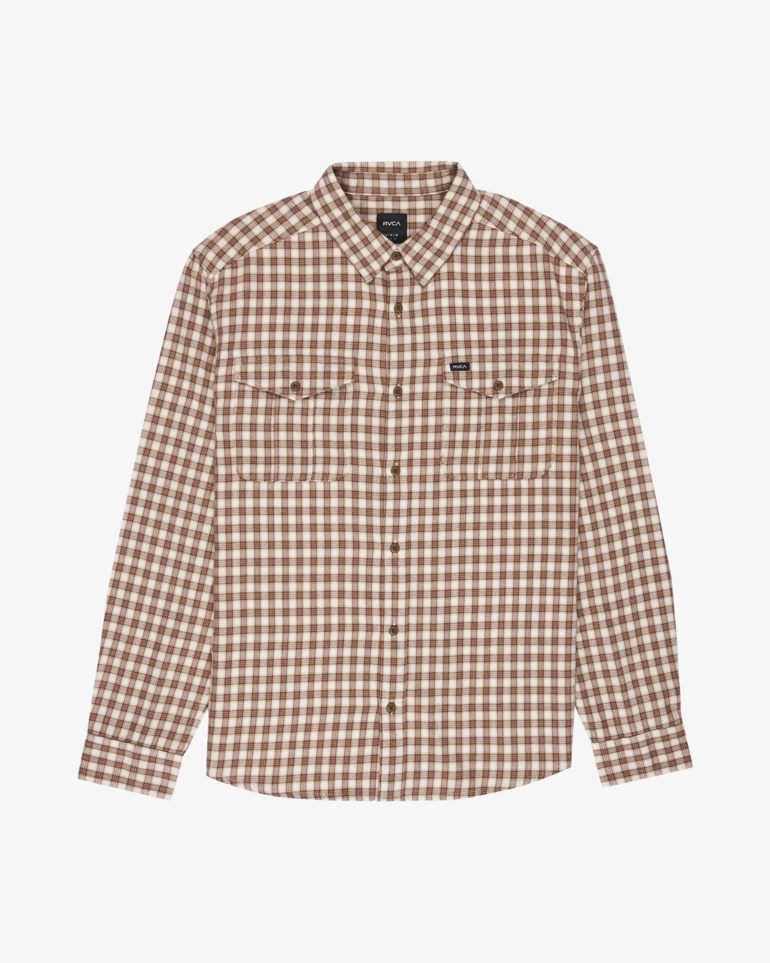 RVCA skjorta Hugues micro check ls - 2