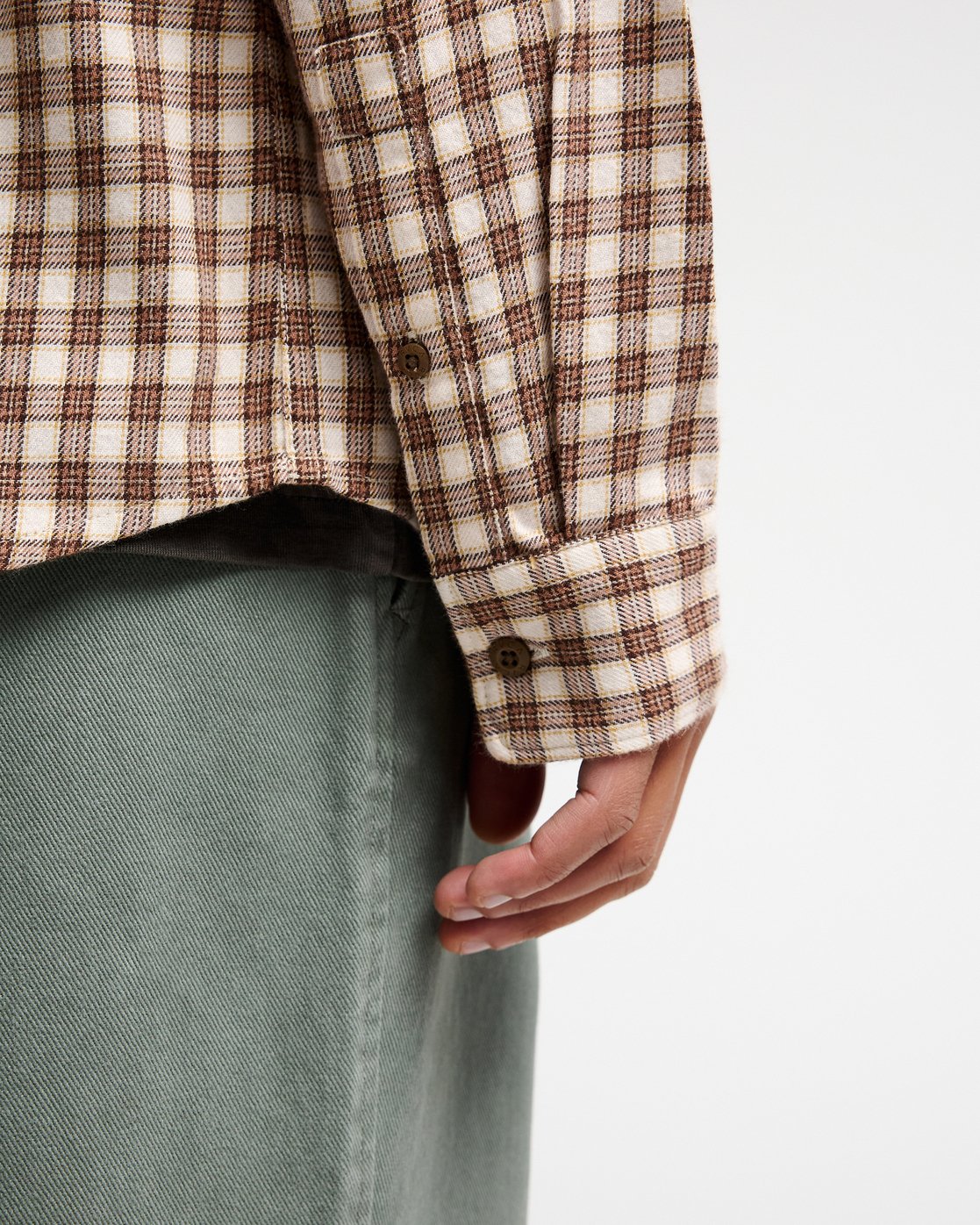 RVCA skjorta Hugues micro check ls - 9