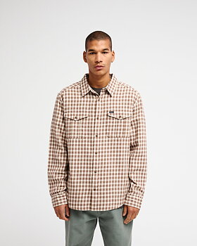 RVCA skjorta Hugues micro check ls