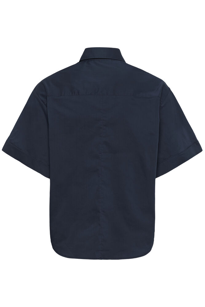 Culture Daiva Antoinett ss Shirt Blue Iris - 3