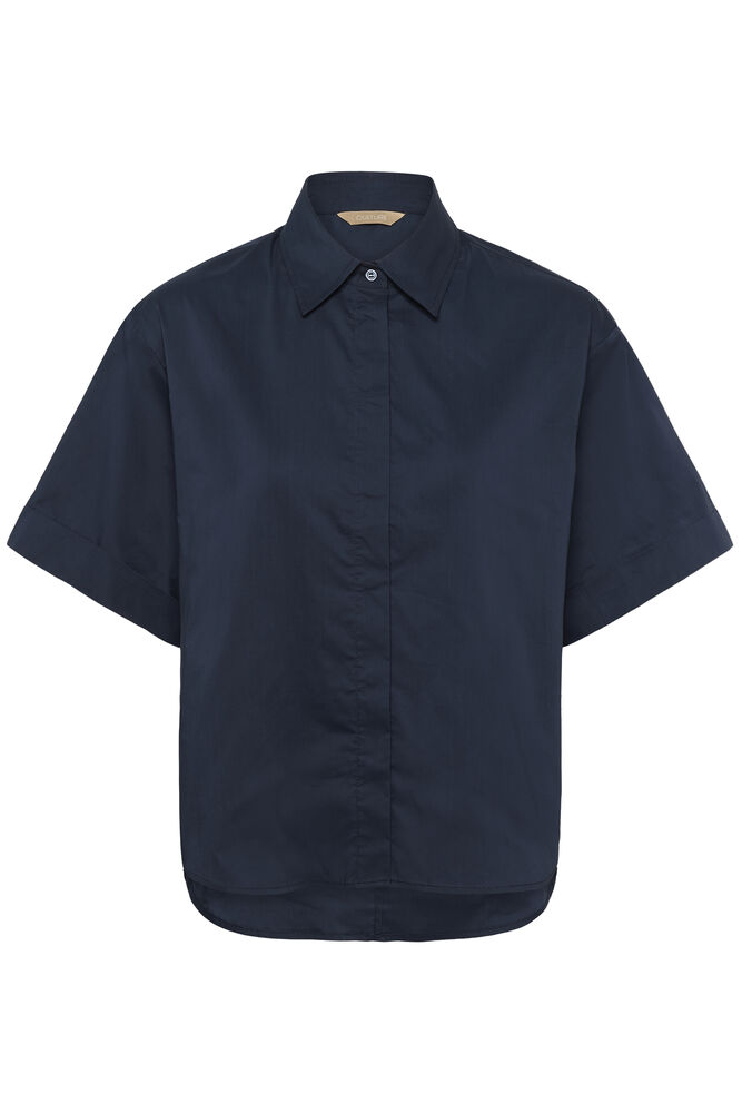 Culture Daiva Antoinett ss Shirt Blue Iris
