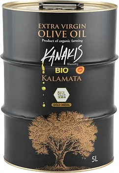 Ekologisk Olivolja Extra Jungfru - Kanakis från Kalamata P.D.O. 5L 