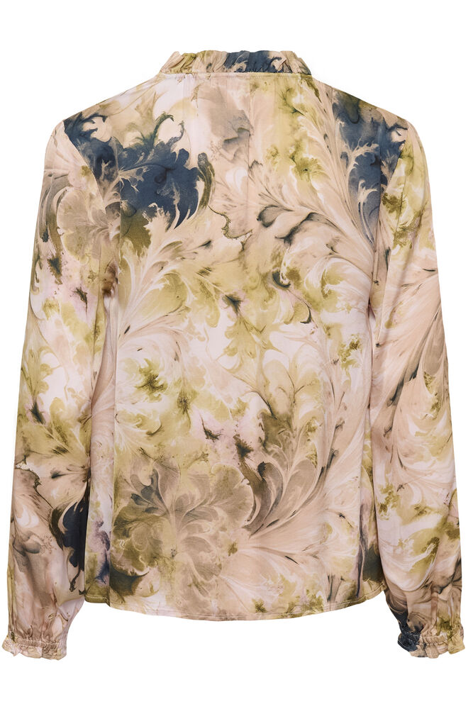 Culture Andora Berna Blouse Blue/Green Swirl - 2