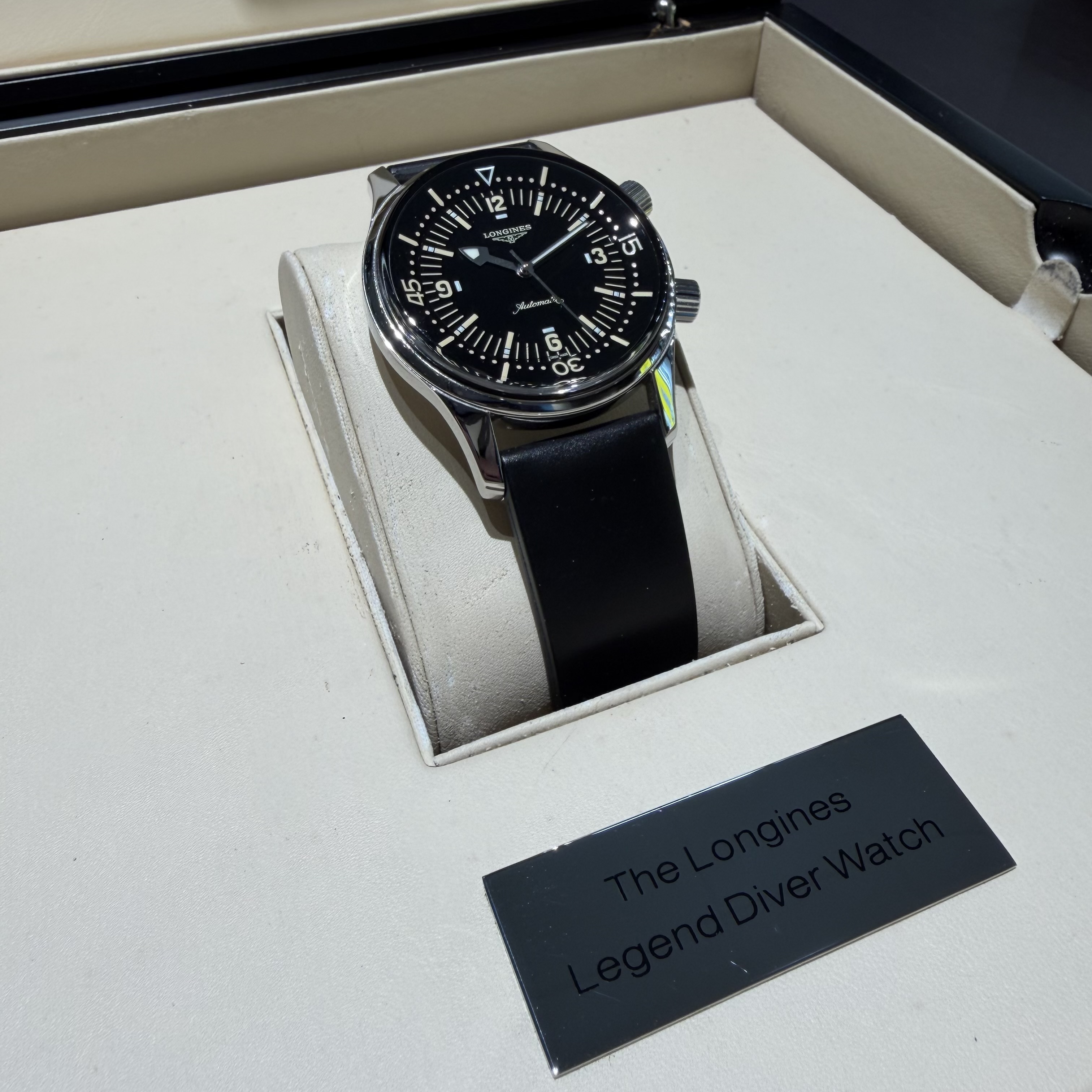 Longines Legend Diver 39 svart - 4