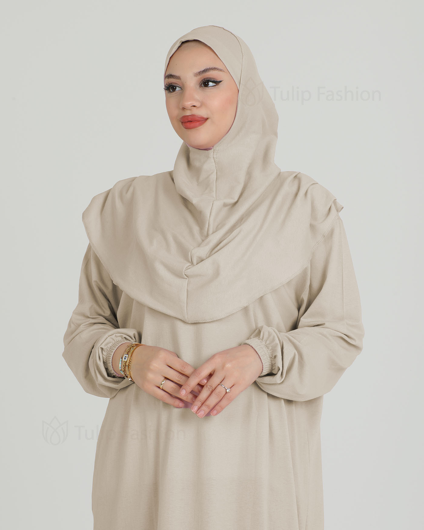 Bönekläder Sidra - Beige - 3