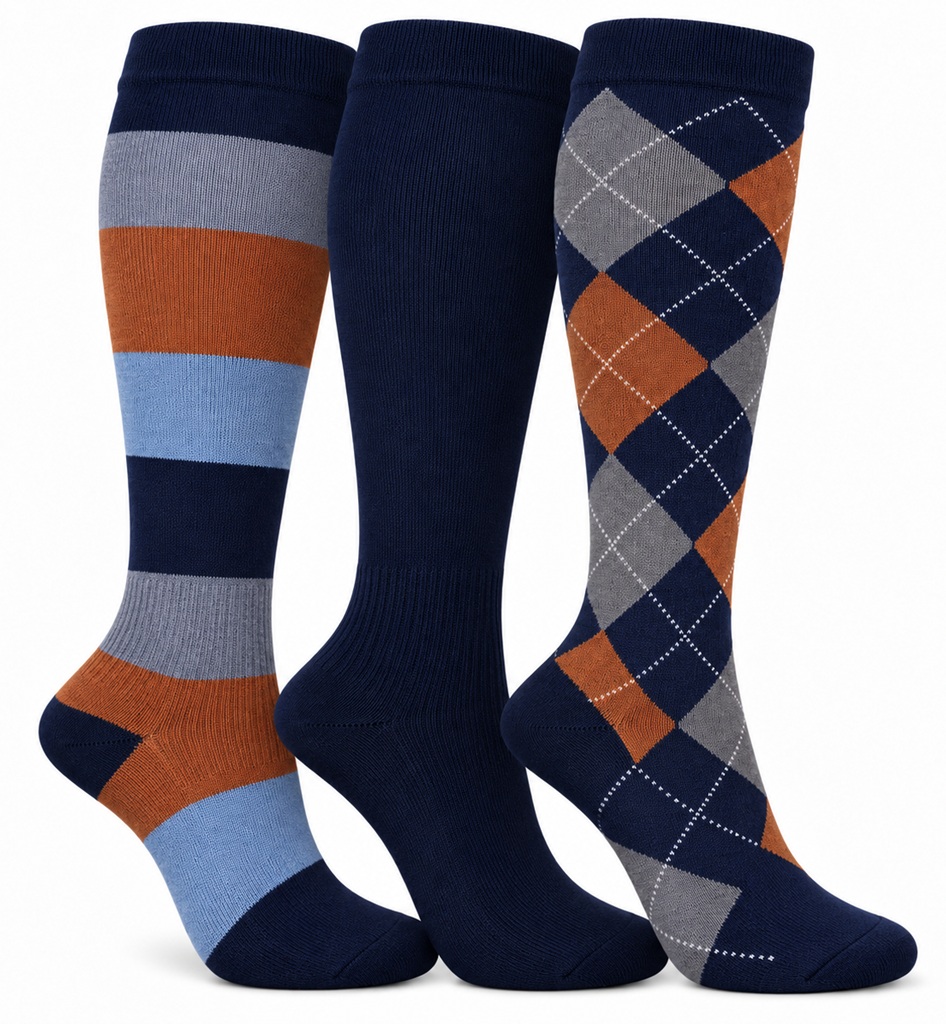 3-Pack Sthlm Sock Co. Stödstrumpor  Bambu