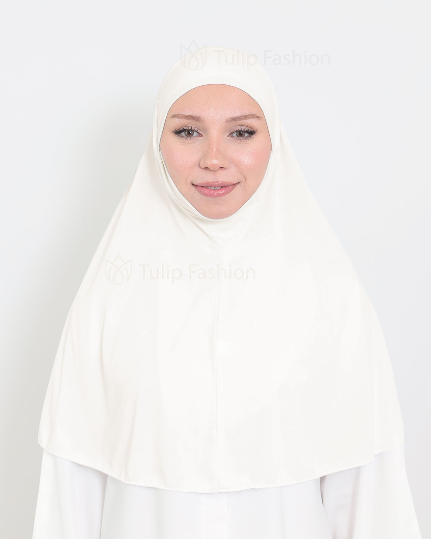 Hijab - Al Amira X-Large Lycra - Off-White