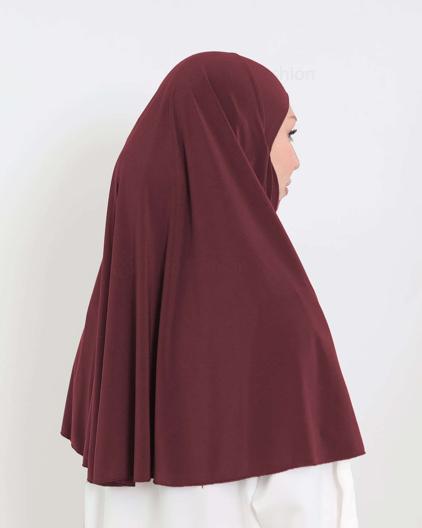 Hijab - Al Amira X-Large Lycra - Maroon - 3