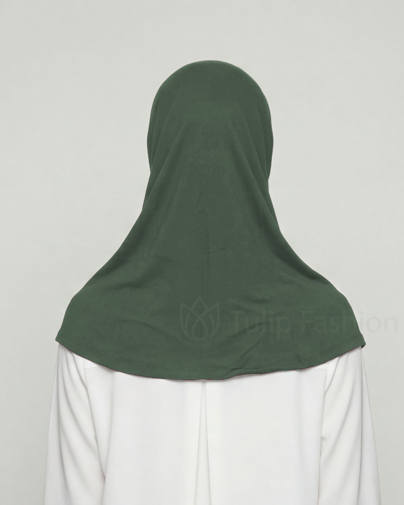 Hijab Al Amira Viscose - Khaki Green - 3