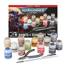 Warhammer 60-12 Paint and Tools Set 11th edition