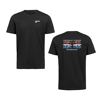 T-shirt "Camaro genom tiderna"
