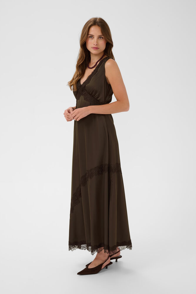 Saint Tropez Taegan Dress Chocolate Brown - 4