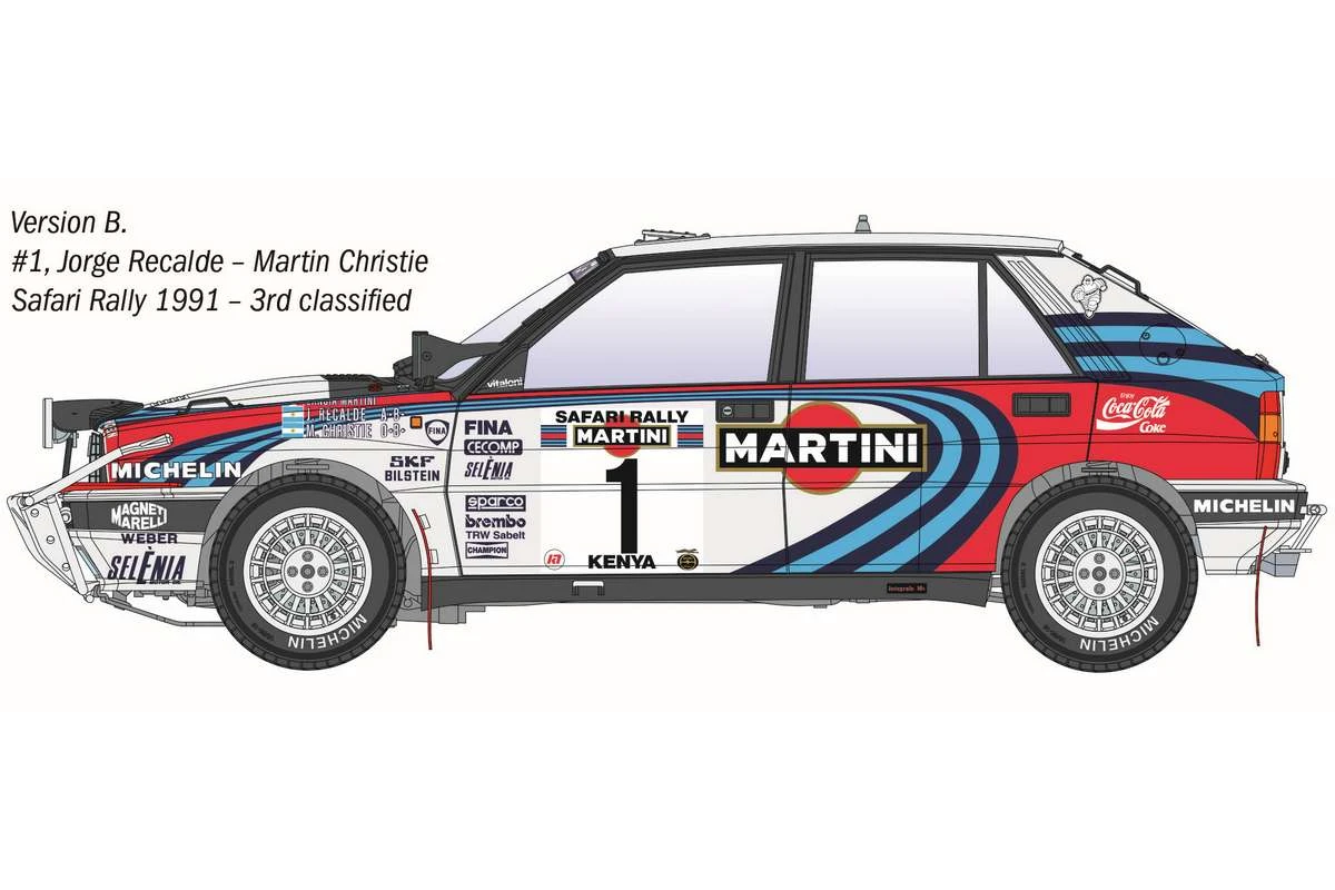 Lancia Delta Integrale Safari 16V 1/12 - 3