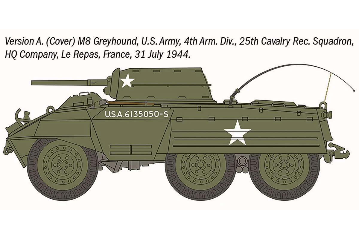 M8 Greyhound & M20 1/72 - 7