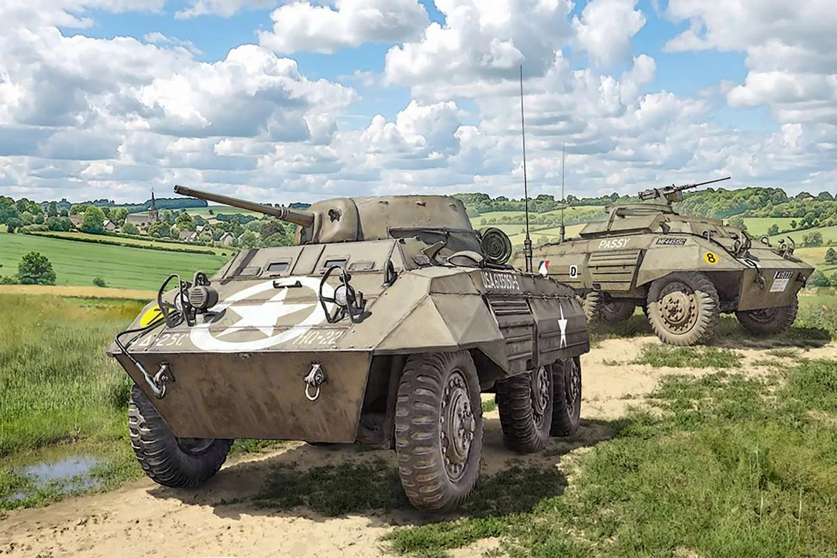 M8 Greyhound & M20 1/72 - 9