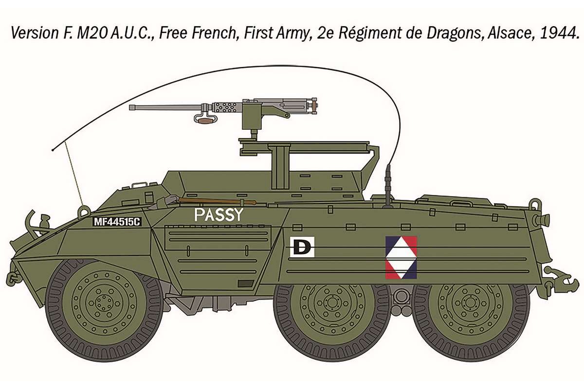 M8 Greyhound & M20 1/72 - 2