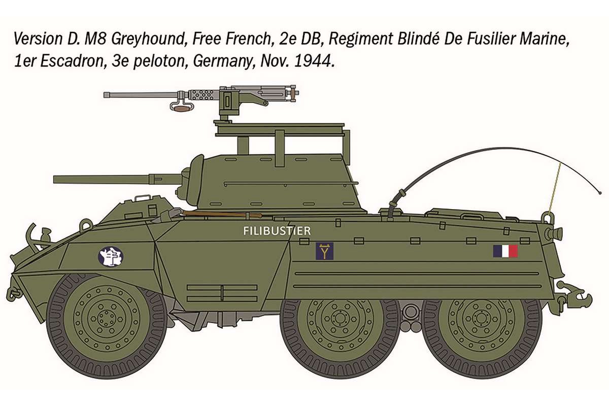 M8 Greyhound & M20 1/72 - 4