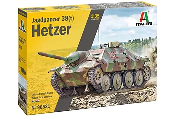 Jagdpanzer 38(t) Hetzer, tysk pansarvärnskanon 1/35