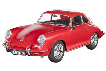 Porsche 356 B Coupé, classic sportcar 1/16