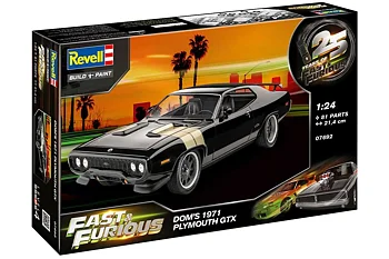 Fast & Furious Dominic's 1971 Plymouth GTX 1/24