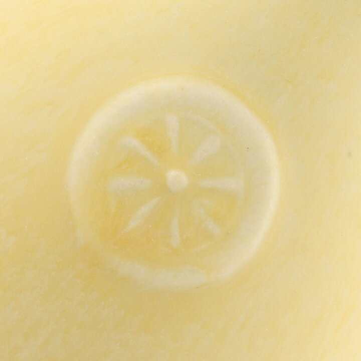 Sven Wejsfelt (1981) Yellow Raindrop Vase with Sun Relief 10 cm (2)