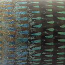 Stig Lindberg (1962) Unique Turquoise/Brown Vase 7 cm