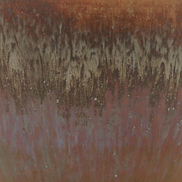 Stig Lindberg (1961) Unique Brown/Pink Bowl 5 cm