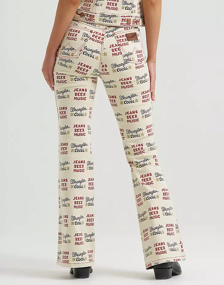 Wrangler X Coors flare jeans  - 3