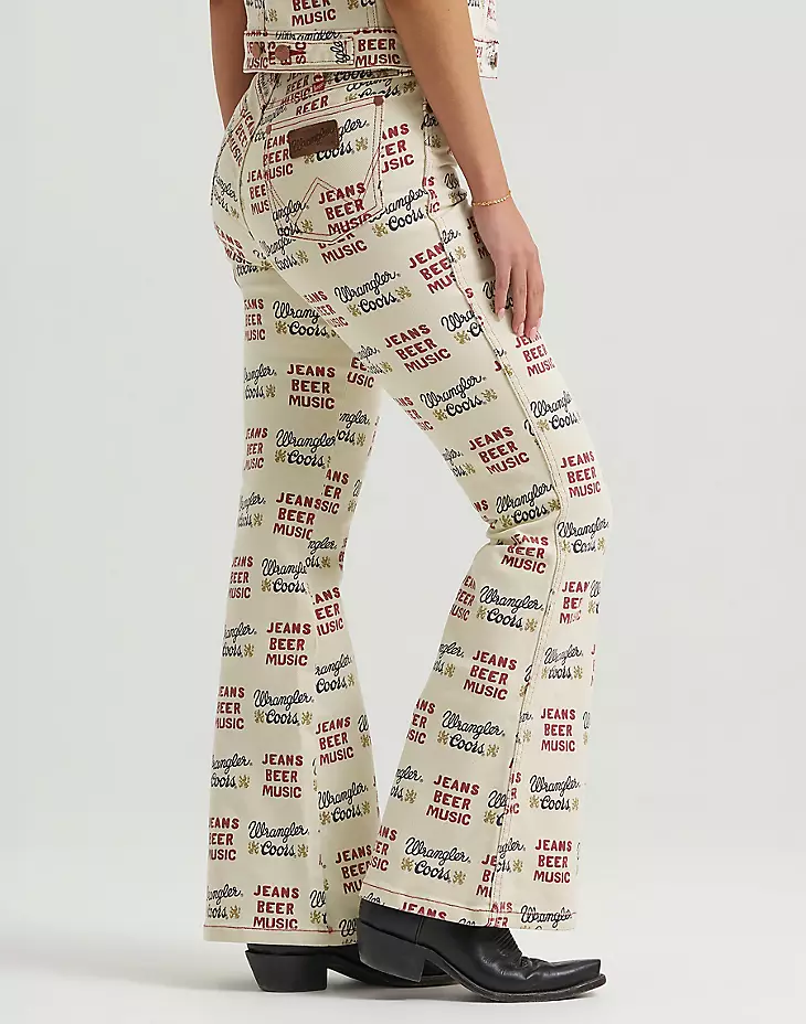 Wrangler X Coors flare jeans  - 7