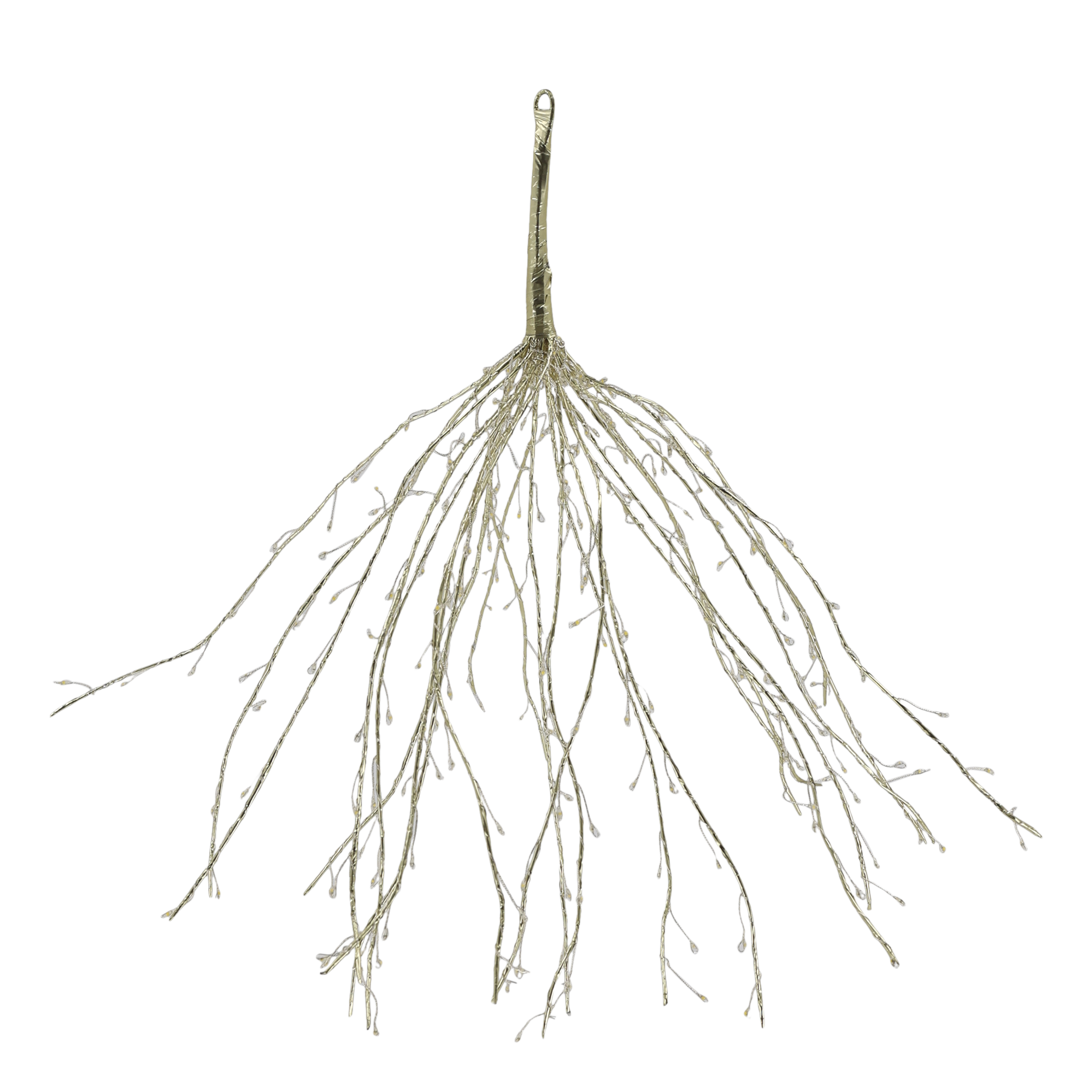 Mistel med ljusslinga 24 grenar - H80 cm Ø70 cm   - 5