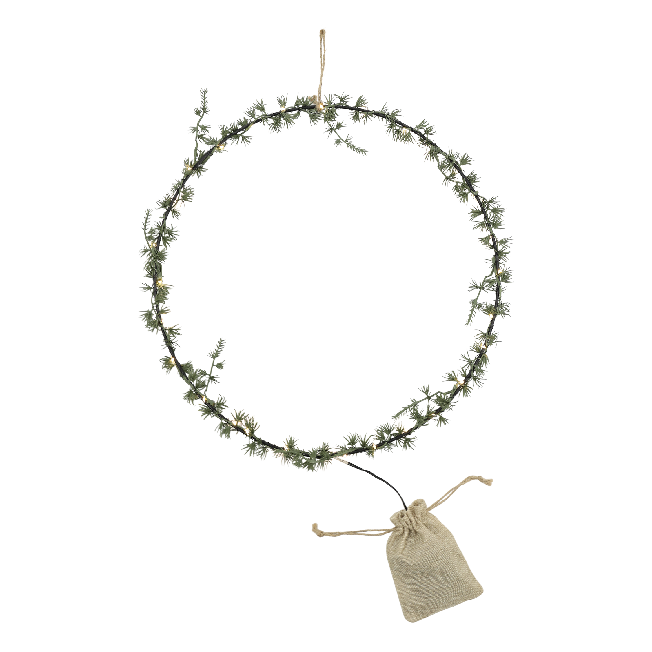 Krans 30 LED lampor - Ø50 cm - 5