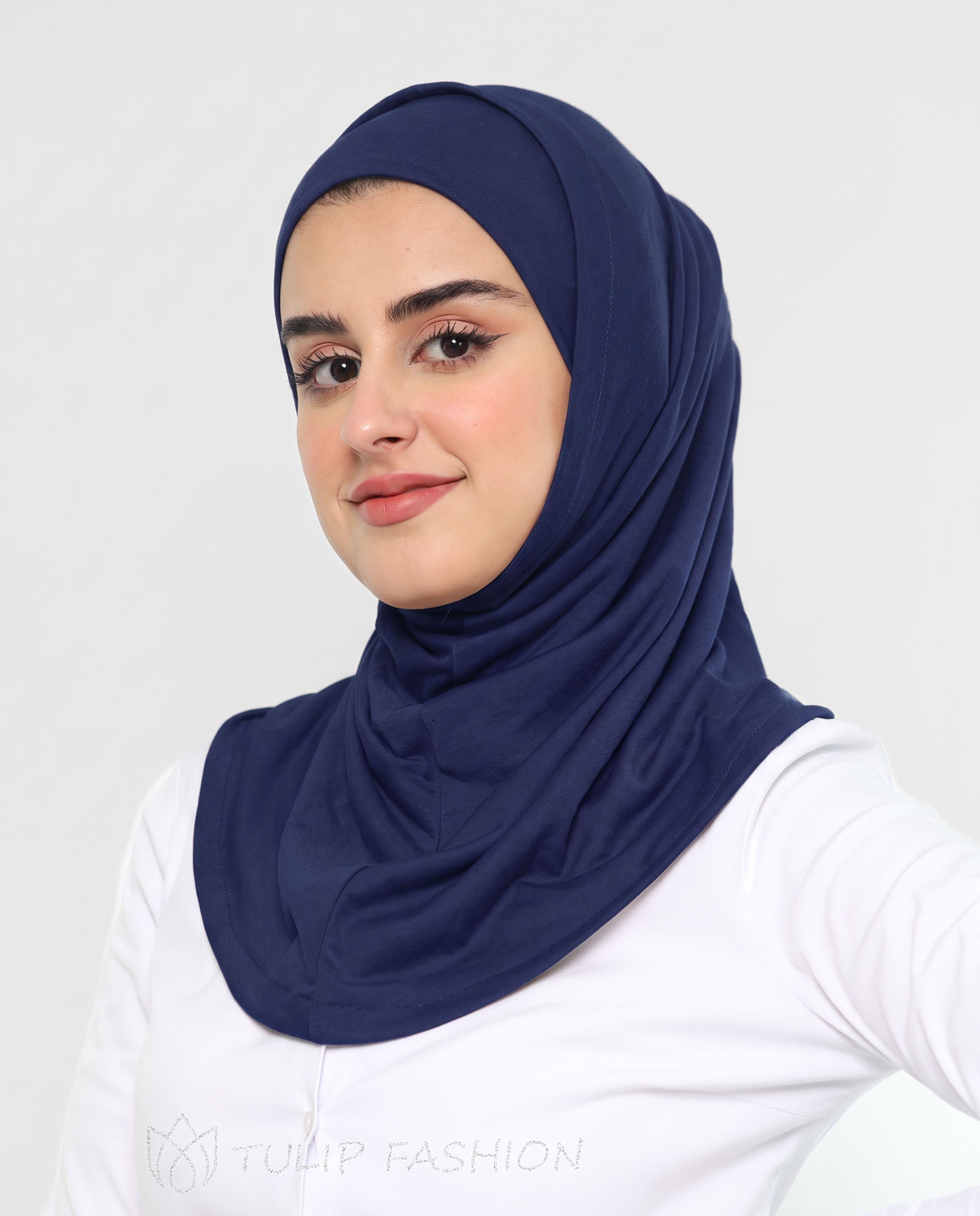 Hijab Al Amira - Navy Blue