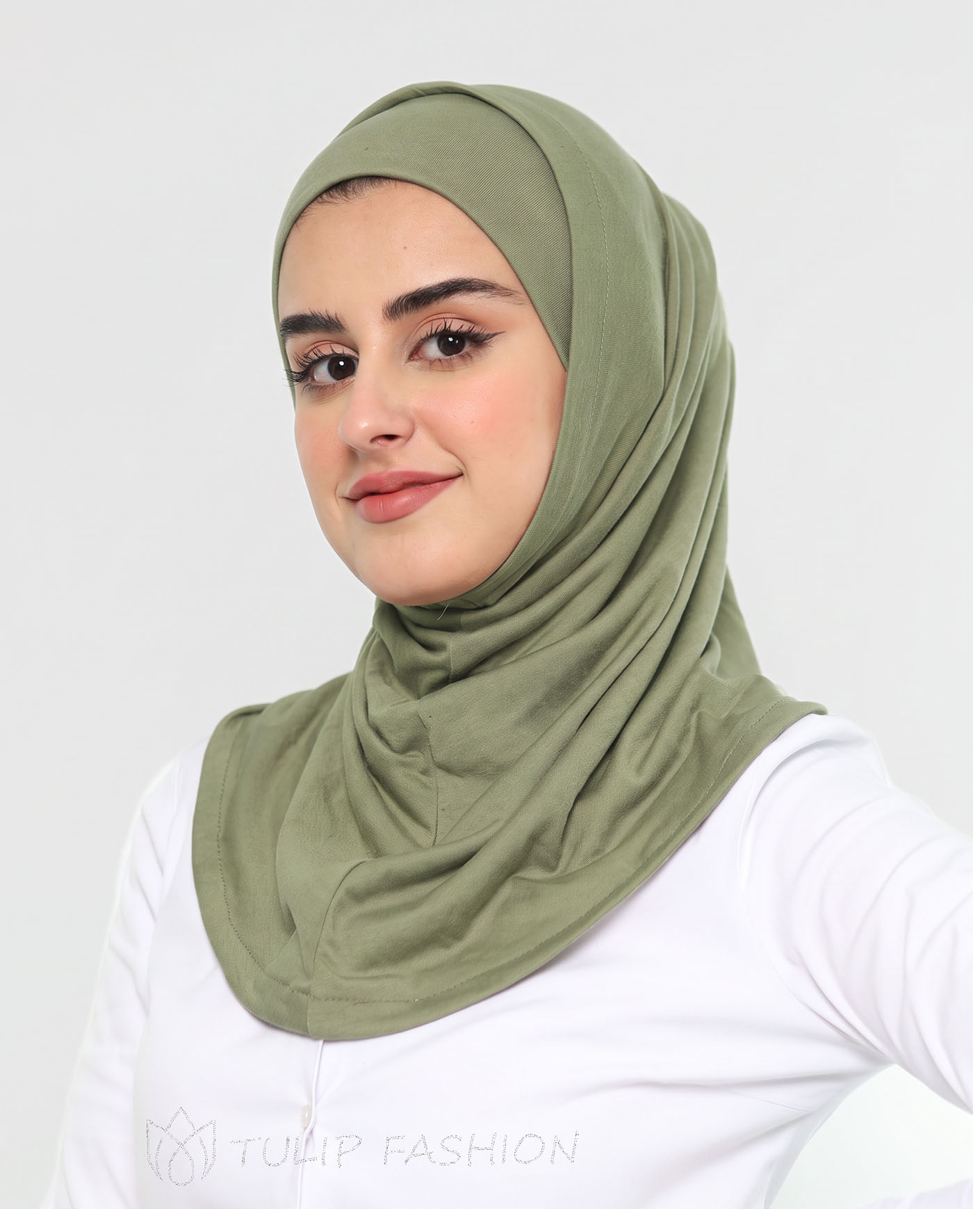 Hijab Al Amira - Pistachio Green