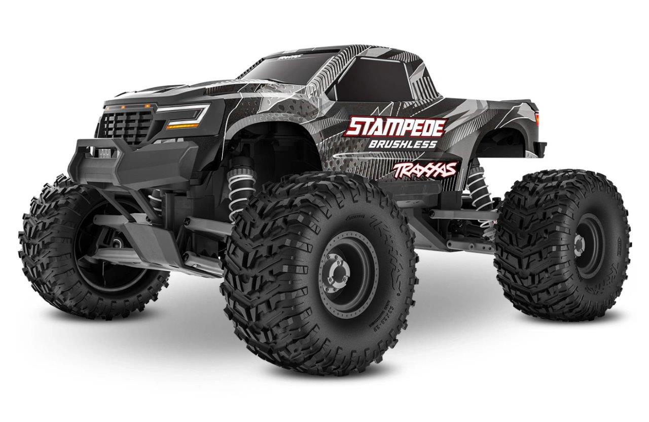 Traxxas Stampede 2WD 1/10 HD VX3 BL 3S RTR Svart