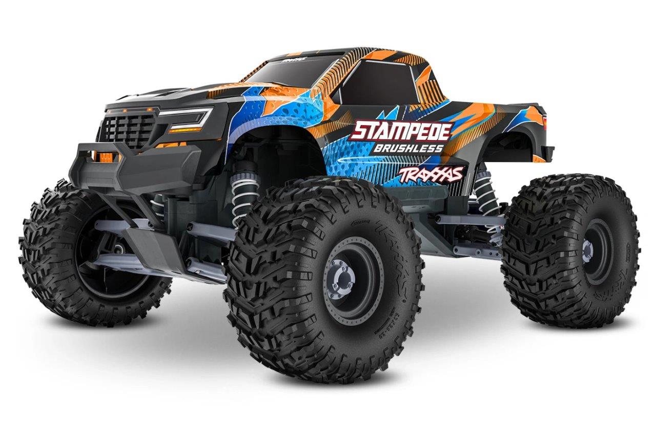 Traxxas Stampede 2WD 1/10 HD VX3 BL 3S RTR Orange