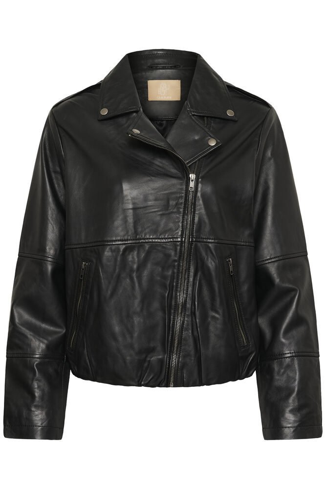 Culture Liopa Canja Leather Jacket Black