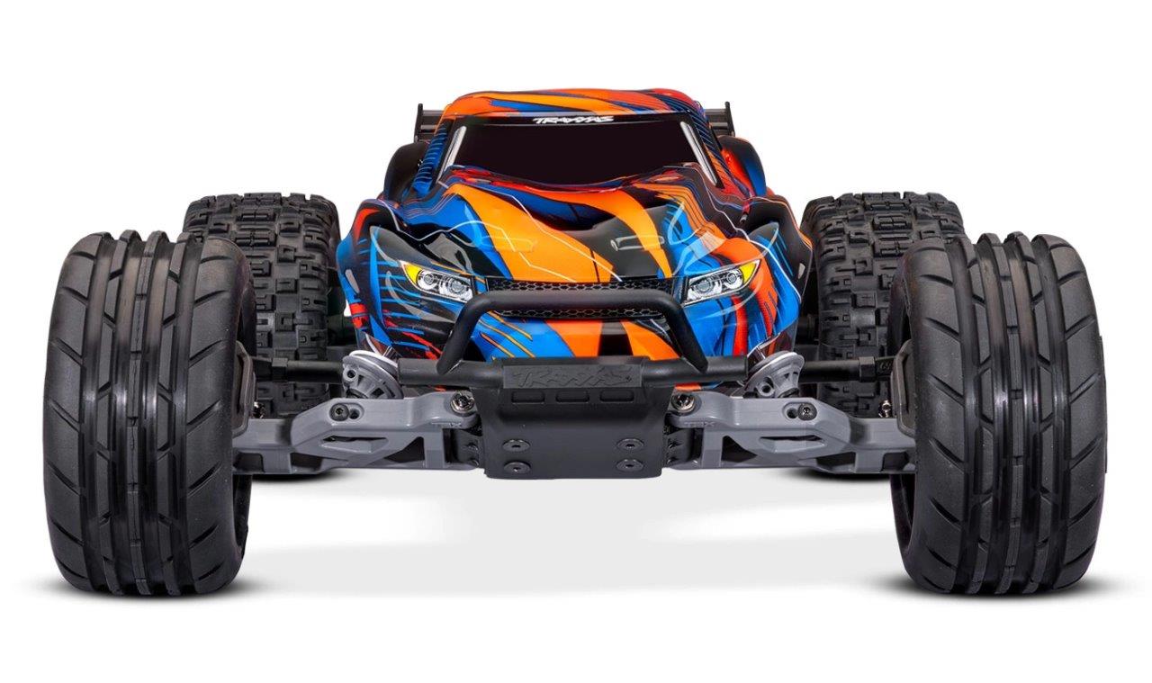 Traxxas Rustler 2WD 1/10 HD VX3 BL 3S RTR Orange - 4