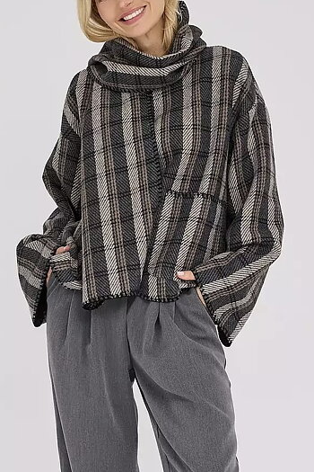 A-View - Checki Jacket Grey / Black