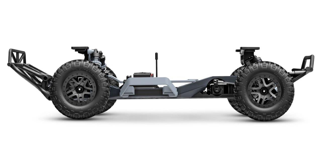 Traxxas Slash 2WD 1/10 HD VX3 BL 3S RTR Röd - 7