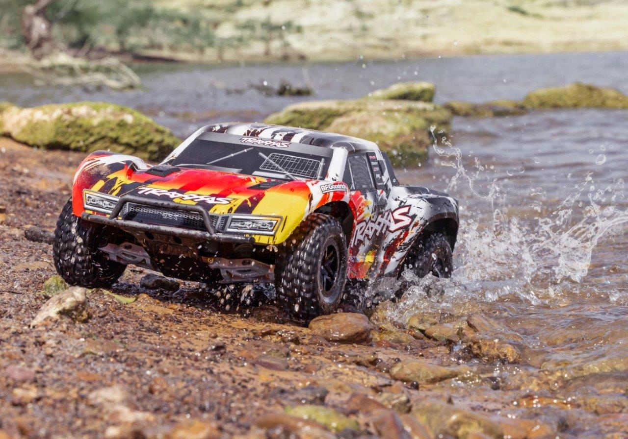 Traxxas Slash 2WD 1/10 HD VX3 BL 3S RTR Röd - 11